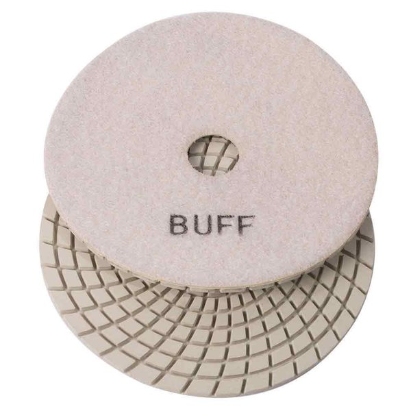 Specialty Diamond 7 Inch White Buffing Polishing Pad 7WBUFF